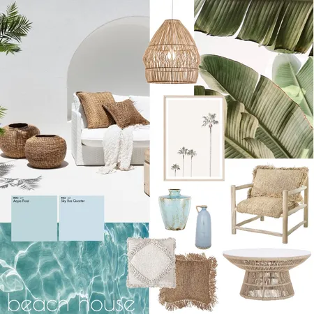Beach House Interior Design Mood Board by Niki Mayan on Style Sourcebook