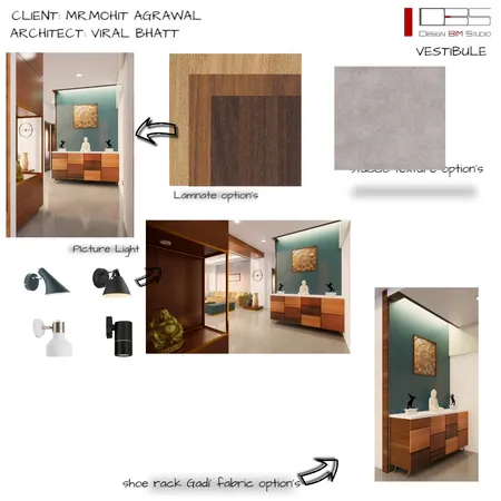 MA VESTIBULE area Interior Design Mood Board by DBS TEAM on Style Sourcebook