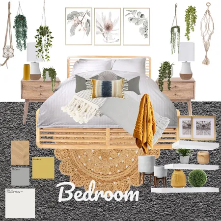 Leanne Bedroom Interior Design Mood Board by Morrowoconnordesigns on Style Sourcebook