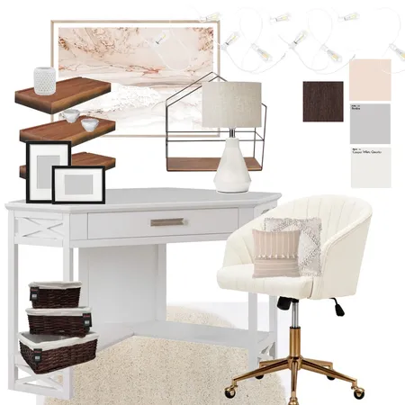 Bianca Desk Area Interior Design Mood Board by Morrowoconnordesigns on Style Sourcebook