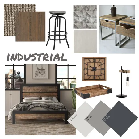 Industrial Interior Design Mood Board by TamaraK on Style Sourcebook