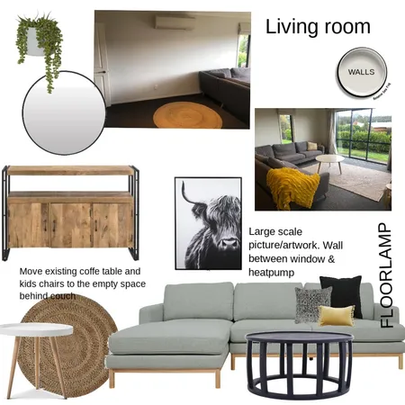 ROS/LIVING ROOM INSPO Interior Design Mood Board by KimWood on Style Sourcebook