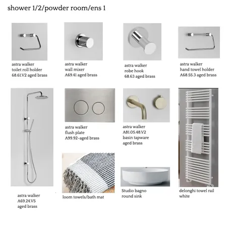 shower 1 Interior Design Mood Board by RACHELCARLAND on Style Sourcebook