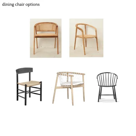 dining chair options Interior Design Mood Board by RACHELCARLAND on Style Sourcebook
