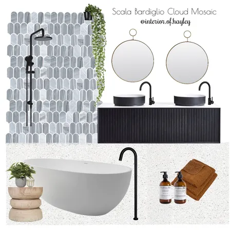 Marble bathroom Interior Design Mood Board by Two Wildflowers on Style Sourcebook