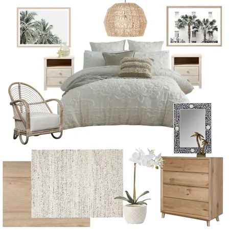 Calm bedroom Interior Design Mood Board by Bella barnett on Style Sourcebook
