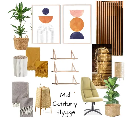 Sandra Mid century hygge Interior Design Mood Board by Designful.ro on Style Sourcebook
