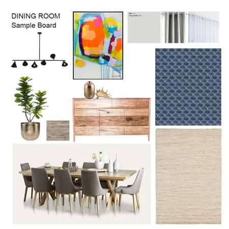 Dining Room Sample Board Interior Design Mood Board by vingfaisalhome on Style Sourcebook