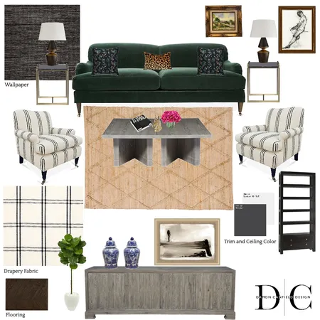 Damon's Transitional Classic Interior Design Mood Board by Damon Canfield Design on Style Sourcebook