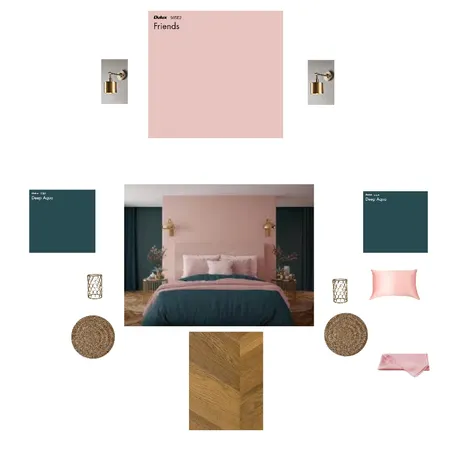 Assignment 3 - Art Deco Bedroom Interior Design Mood Board by The FabricWorker on Style Sourcebook