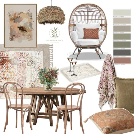 Spring Interior Design Mood Board by Oleander & Finch Interiors on Style Sourcebook