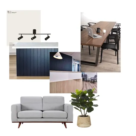 office Interior Design Mood Board by maddisonbloom on Style Sourcebook