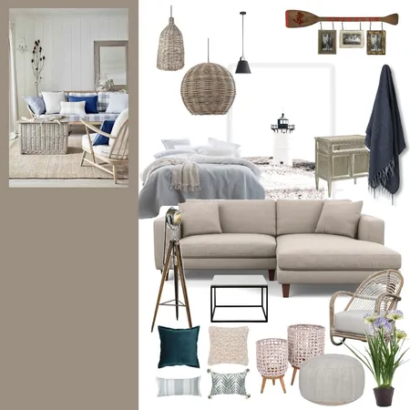 Coastal style a3 Interior Design Mood Board by Veerle on Style Sourcebook