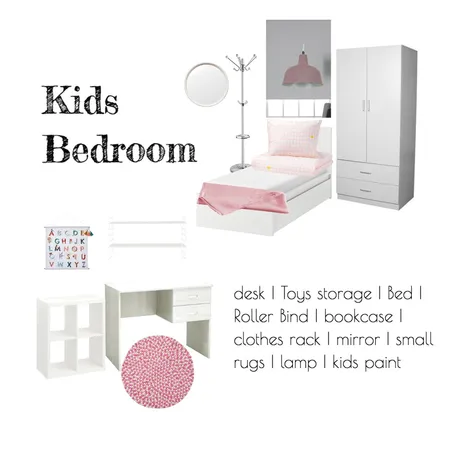 kids bed Interior Design Mood Board by ditadot on Style Sourcebook