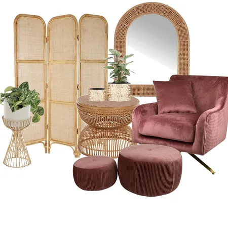 Lifestyle Corner Velvet Interior Design Mood Board by Wild Earth Trading Co on Style Sourcebook