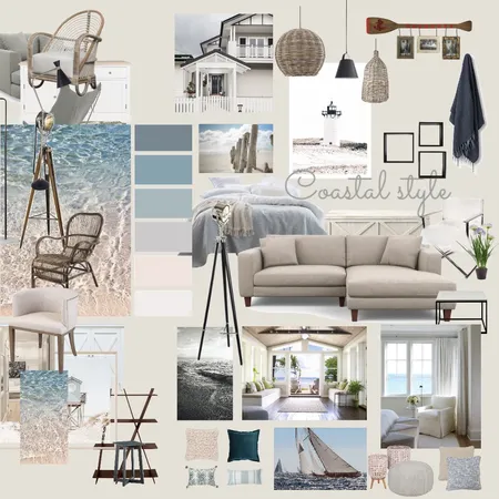 Coastal style Interior Design Mood Board by Veerle on Style Sourcebook