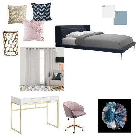 Guestroom Interior Design Mood Board by camillelauzon on Style Sourcebook