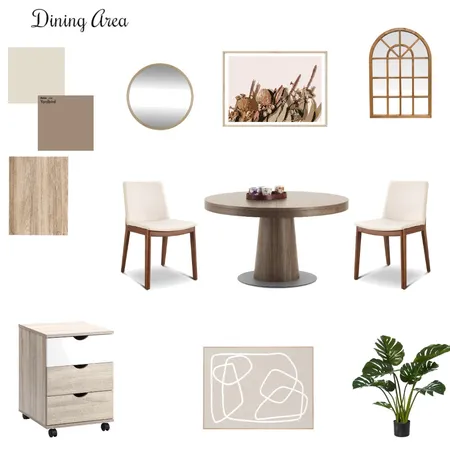 Dining Space Interior Design Mood Board by Reveur Decor on Style Sourcebook