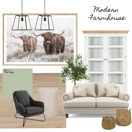 Modern Farmhouse Style Interior Design Mood Board by Lucinda Craig on Style Sourcebook