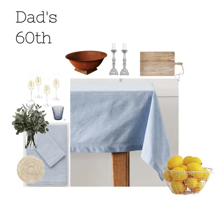 Dads 60th Interior Design Mood Board by chelseyl on Style Sourcebook