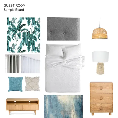 Guest Room Interior Design Mood Board by vingfaisalhome on Style Sourcebook