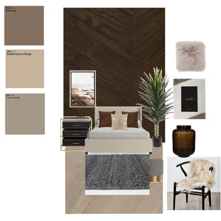 Design In Progress: Monochromatic Bedroom Interior Design Mood Board by Zerie Rico on Style Sourcebook