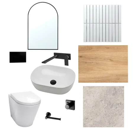 terrazzo powder room Interior Design Mood Board by jessica13 on Style Sourcebook