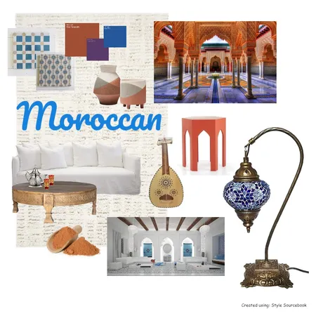 Moroccan Interior Design Mood Board by Gemmabell on Style Sourcebook