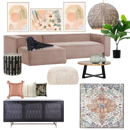 Blushing Interior Design Mood Board by Karen Noble on Style Sourcebook