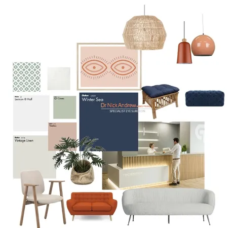 Eye practice reception Interior Design Mood Board by tandrew22 on Style Sourcebook