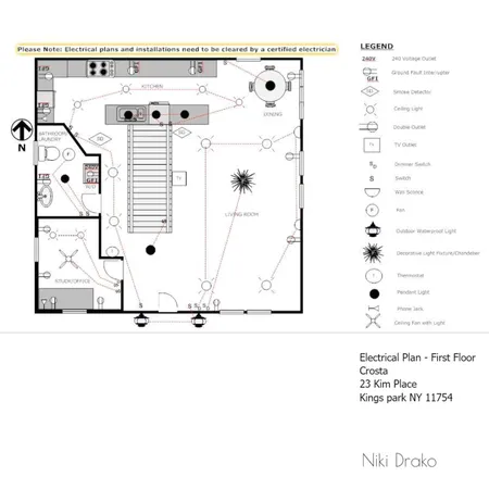 electrical plan Interior Design Mood Board by NDrakoDesigns on Style Sourcebook