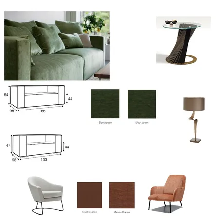 Seating Area #1 Interior Design Mood Board by H | F Interiors on Style Sourcebook