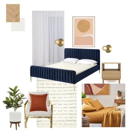 Bedroom 2 Interior Design Mood Board by Verity Elyse on Style Sourcebook