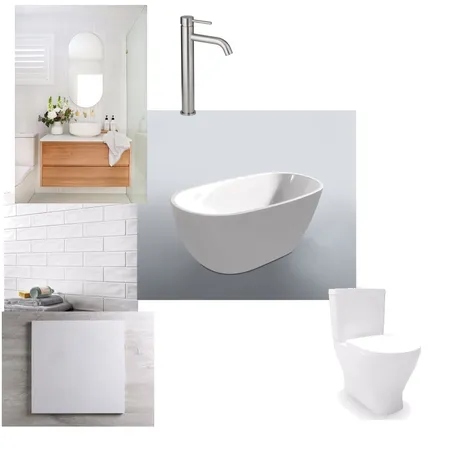 Grundy Bathroom Interior Design Mood Board by MISS G Interiors on Style Sourcebook