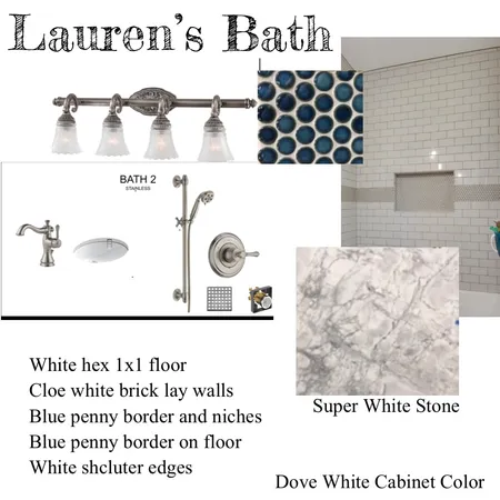 Lauren bath Interior Design Mood Board by KerriBrown on Style Sourcebook