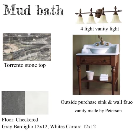 Mud Bath Interior Design Mood Board by KerriBrown on Style Sourcebook