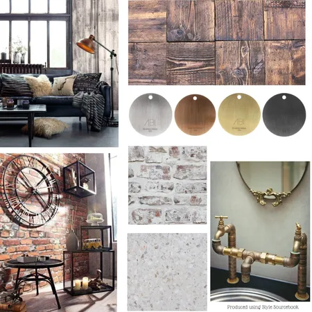 Industrial Interior Design Mood Board by Janteriors on Style Sourcebook