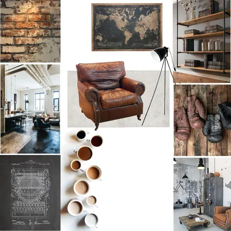 INDUSTRIAL Interior Design Mood Board by meganmcguinness on Style Sourcebook