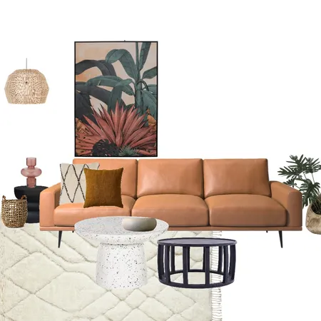 Living room Boho Interior Design Mood Board by catdavis on Style Sourcebook