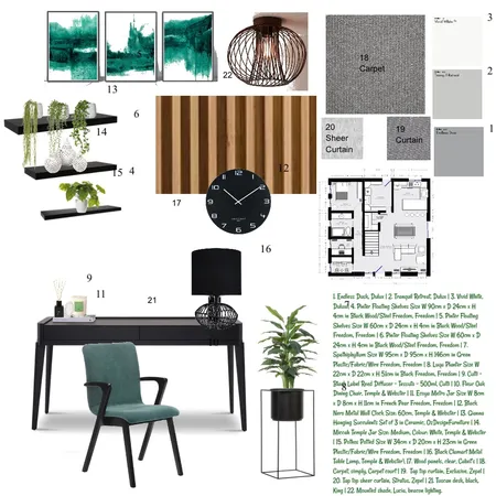 Module 8 Interior Design Mood Board by Kristy Wooden on Style Sourcebook