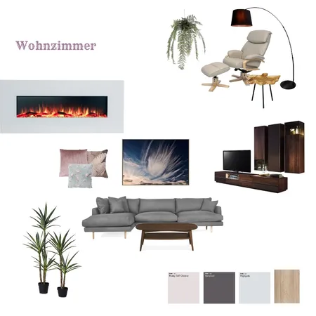 Wohnzimmer Interior Design Mood Board by Ansichtssachen on Style Sourcebook