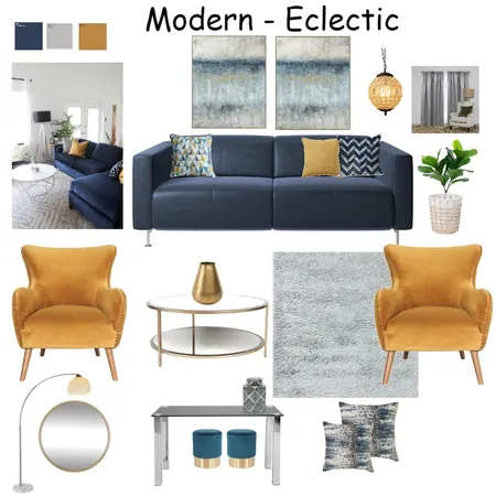 Modern Living Room Interior Design Mood Board by Munyaradzih on Style Sourcebook