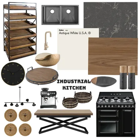 Industrial Kitchen Interior Design Mood Board by belinda__brady on Style Sourcebook