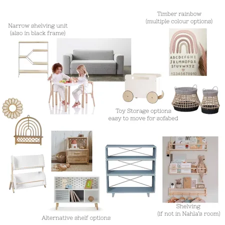 Nahla + Cruz Playroom Interior Design Mood Board by Little Design Studio on Style Sourcebook