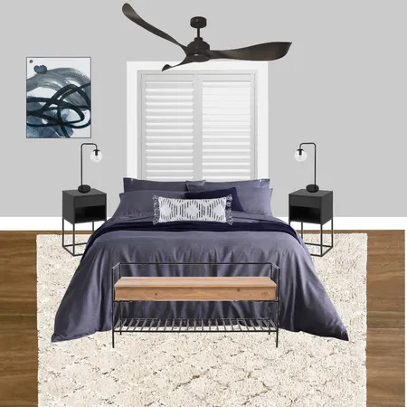 Moody Mid Century Bedroom Interior Design Mood Board by noellainteriors on Style Sourcebook