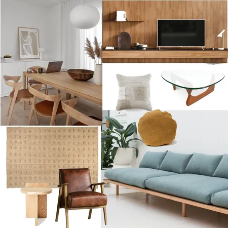 Living/Dining Room Interior Design Mood Board by stephaniebaker on Style Sourcebook