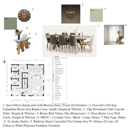 rustic dining Interior Design Mood Board by woodlandgypsy on Style Sourcebook