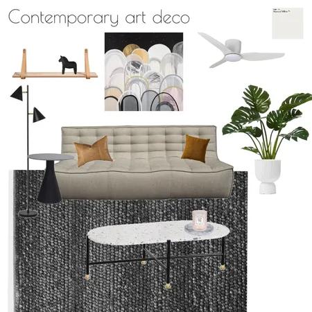 Contemporary eclectic art deco Interior Design Mood Board by AUKBE0 on Style Sourcebook