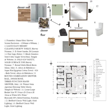 rustic bathroom Interior Design Mood Board by woodlandgypsy on Style Sourcebook