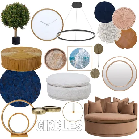 Circles Interior Design Mood Board by belinda__brady on Style Sourcebook
